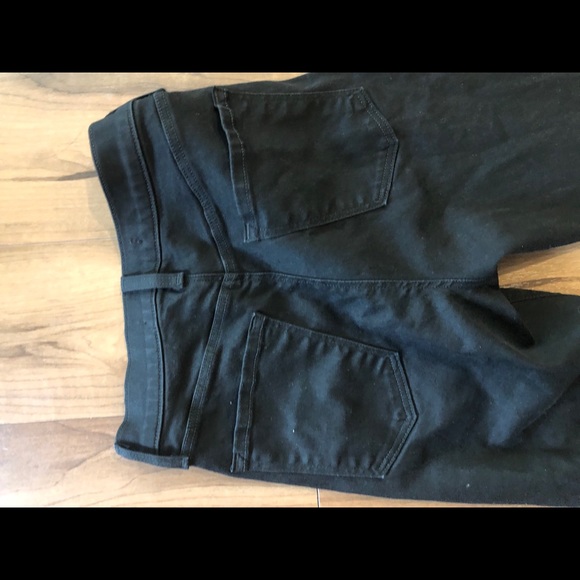 J brand black jeans alaina size 26 rare detailing - Picture 3 of 7